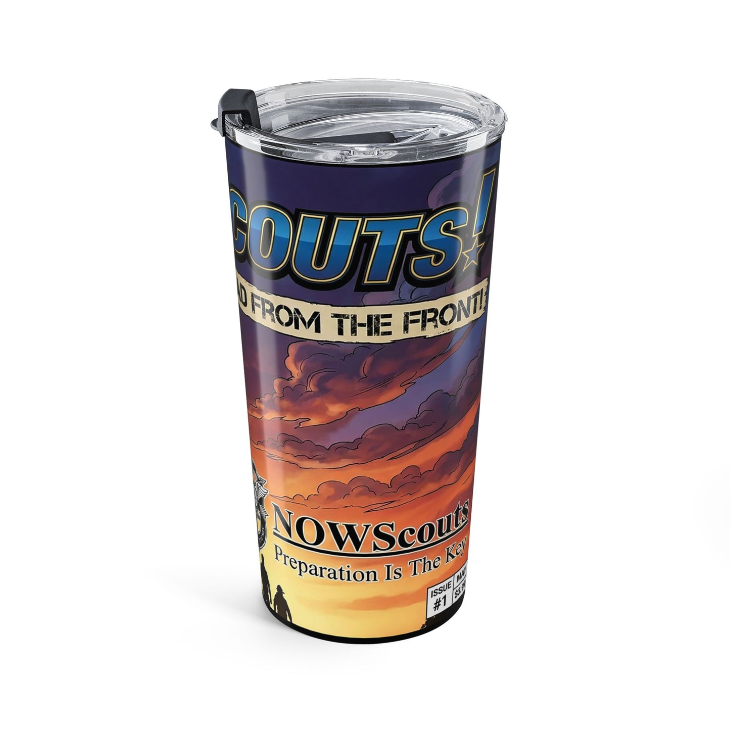 Comic Book Style Tumbler 20oz