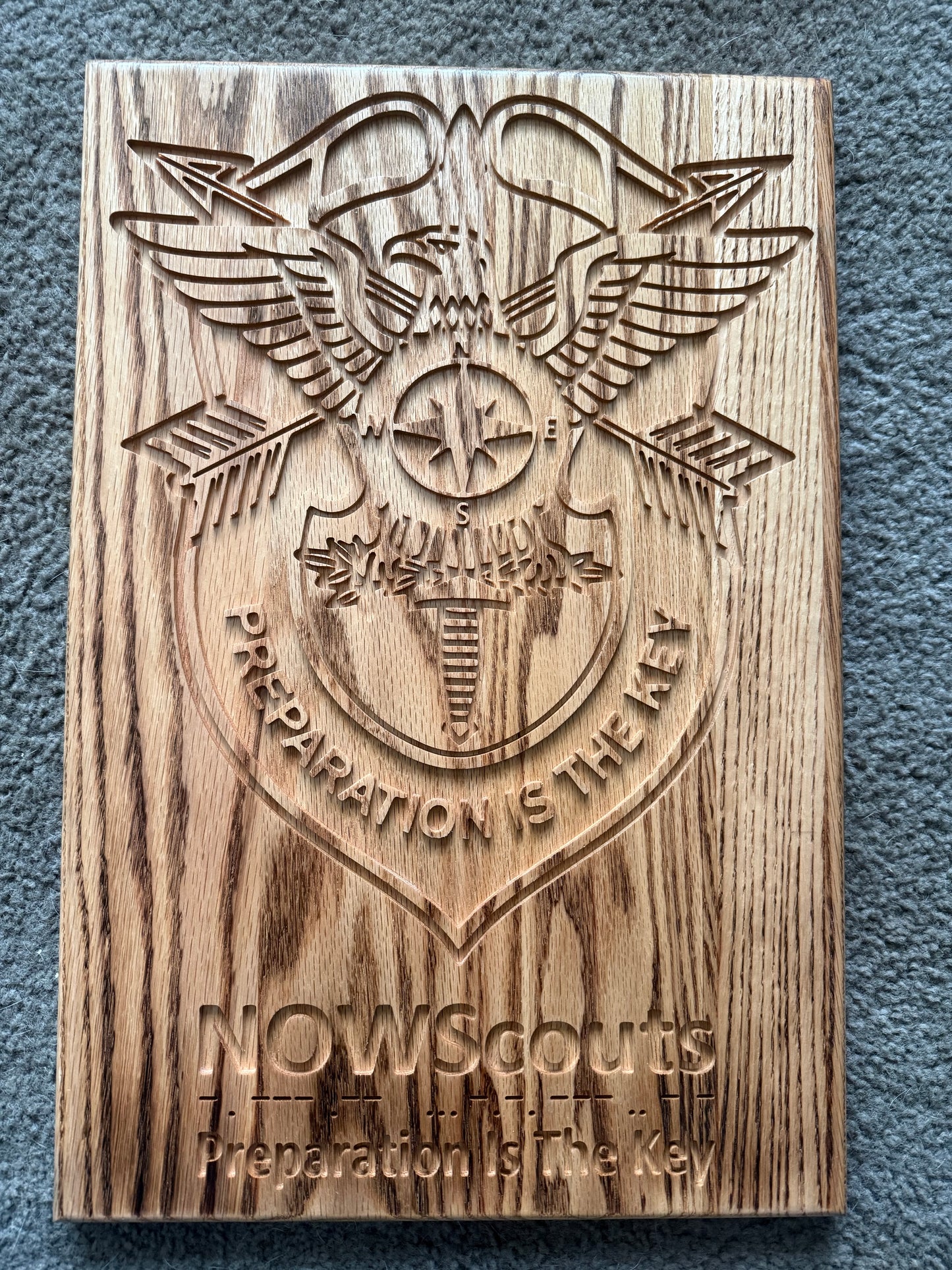 NOWScouts Plaque - Unframed