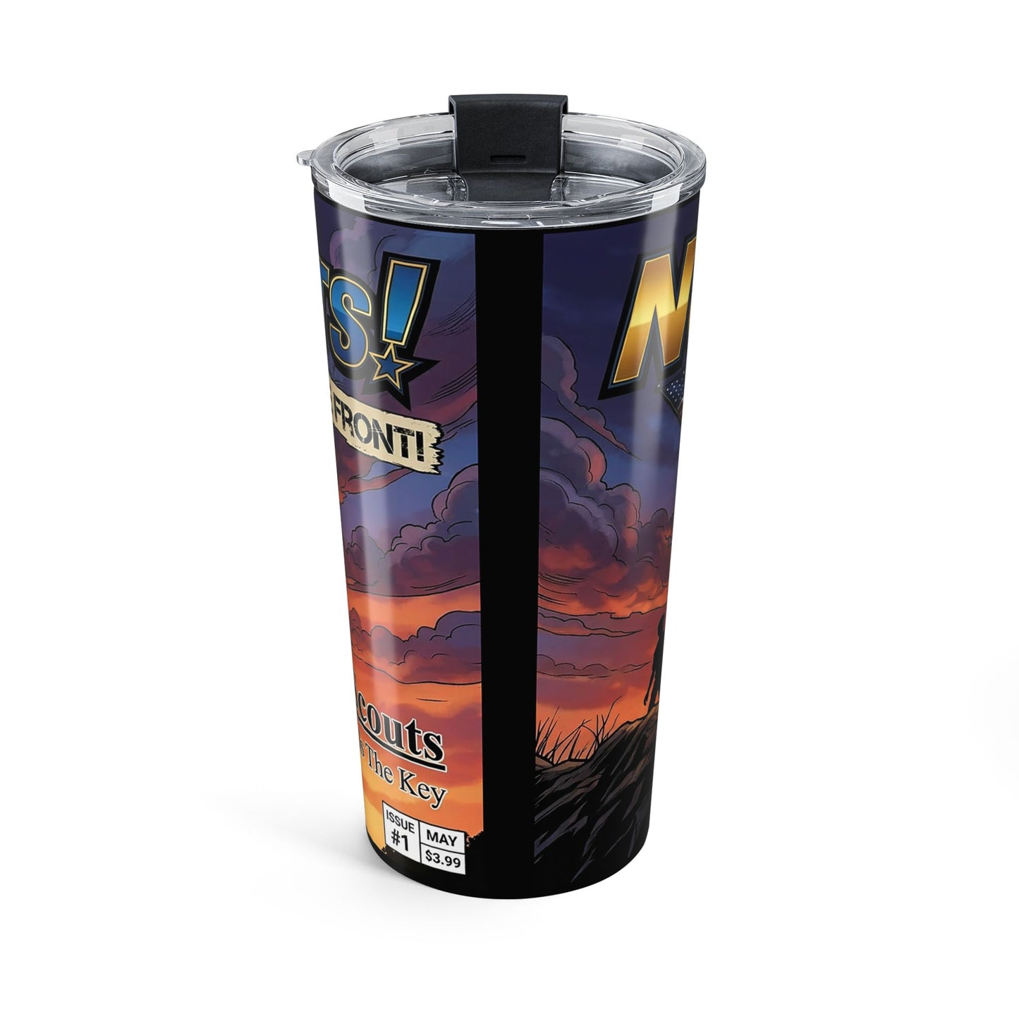 Comic Book Style Tumbler 20oz
