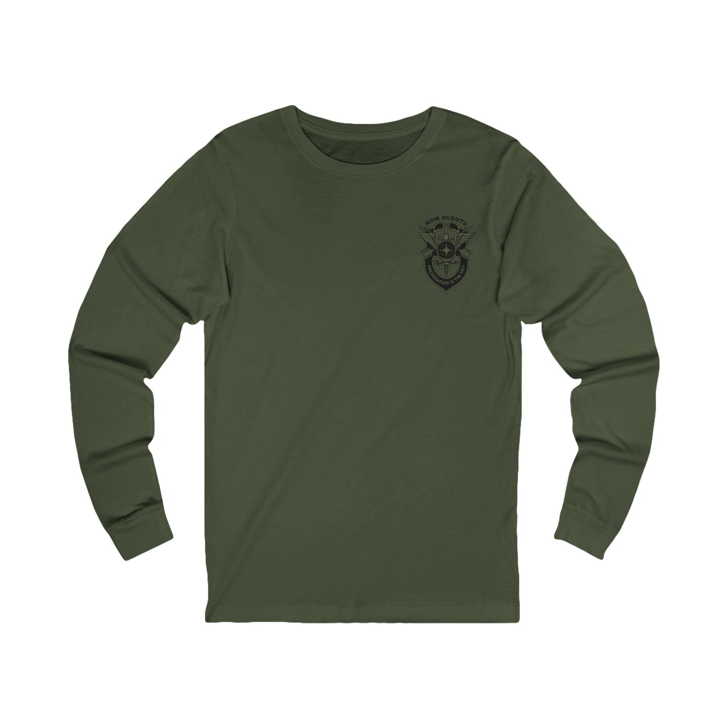 OD Green Small Badge - Jersey Long Sleeve Tee
