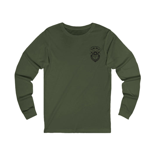 OD Green Small Badge - Jersey Long Sleeve Tee