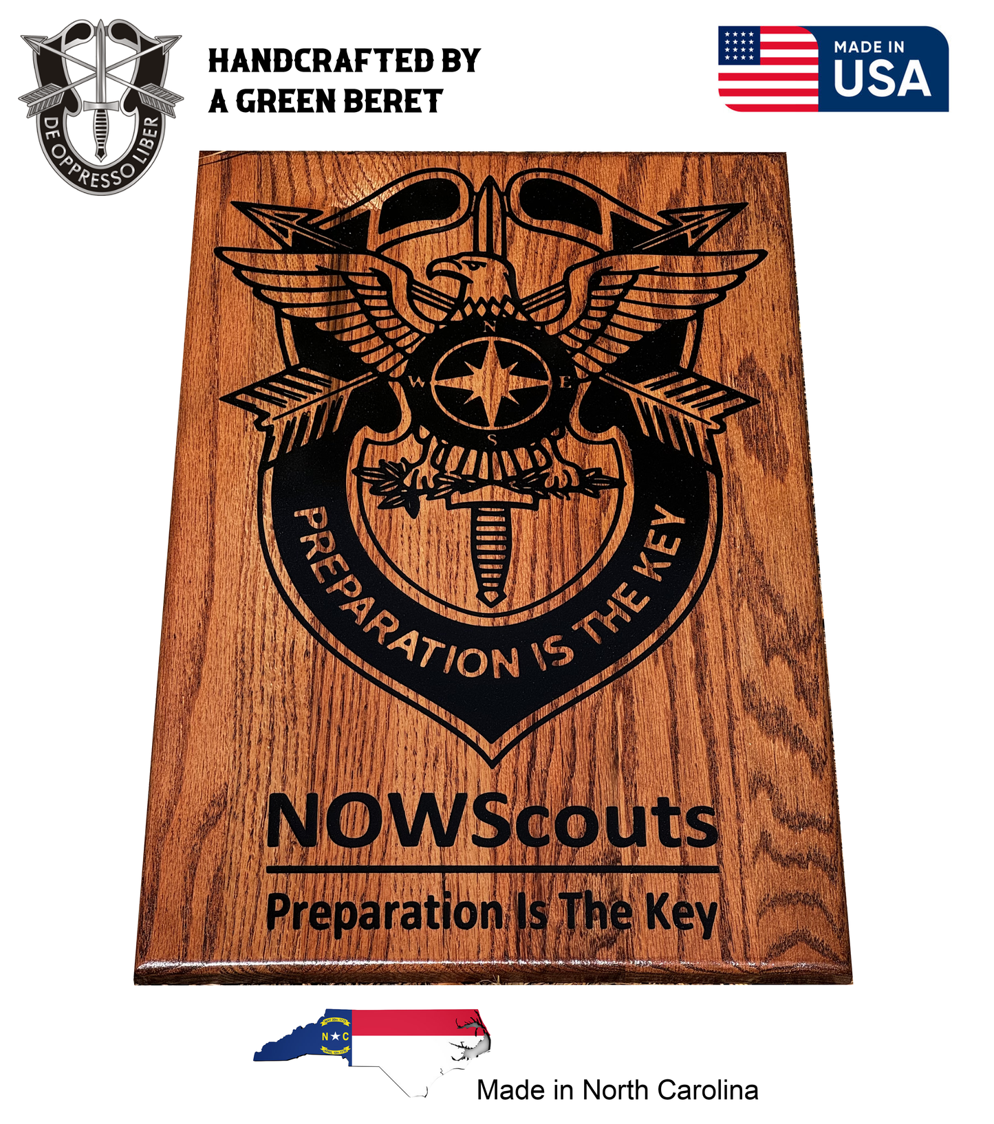 NOWScouts Plaque - Unframed