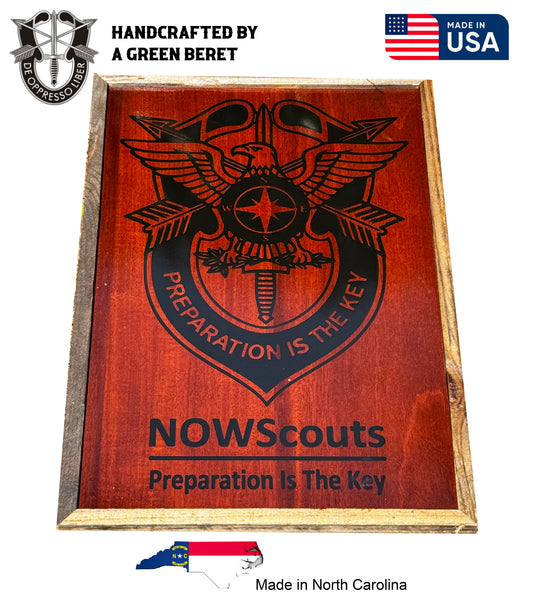 NOWScouts Plaque - Framed