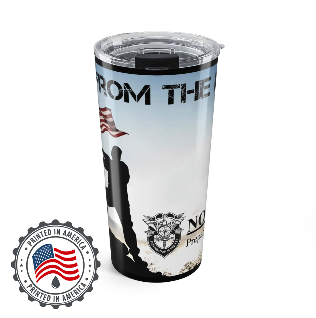 Lead From The Front! Tumbler 20oz